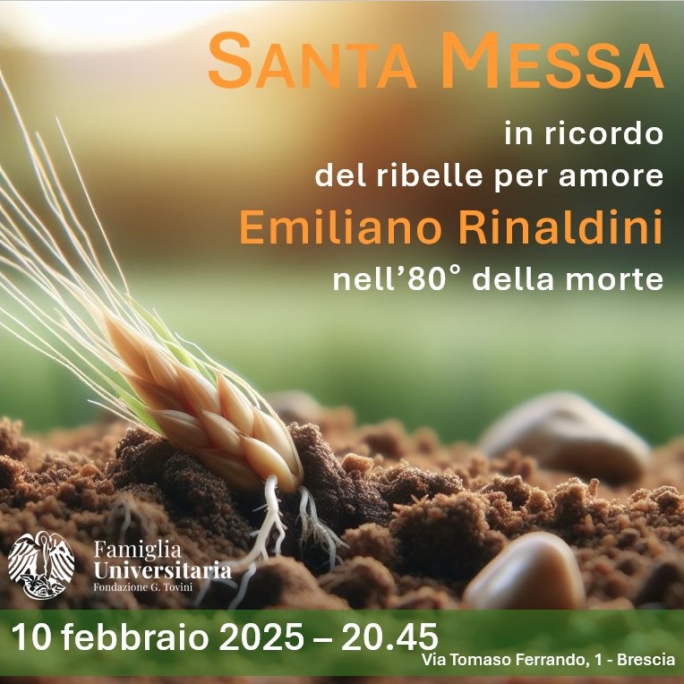 10/02/2025 - SANTA MESSA IN RICORDO DI EMILIANO RINALDINI