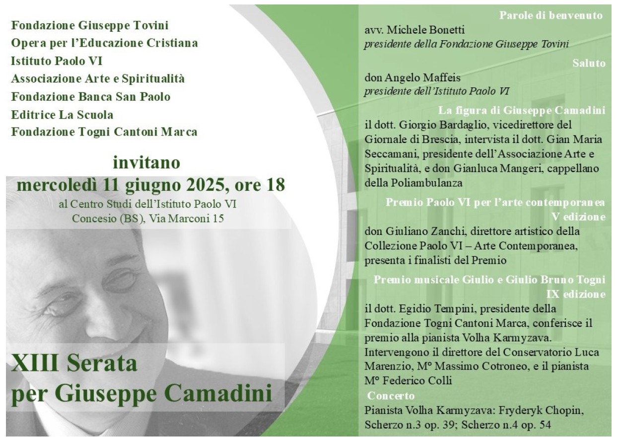 11/06/2025 - SERATA PER GIUSEPPE CAMADINI